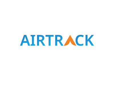 Airline Logo || 012 airline airline logo airtrack branding dailylogo graphic design icon illustration logo minimal typography vector