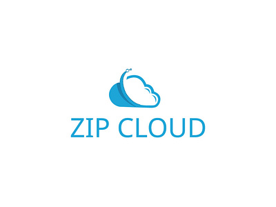 Cloud Computing Logo || 014 branding cloud computing dailylogo dailylogochallenge dailylogodesign design flat graphic design icon logo minimal typography vector zip cloud