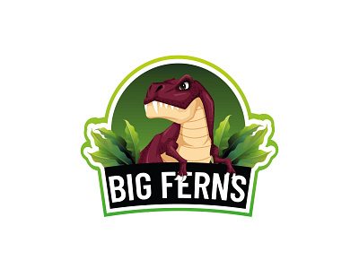 Dinosaur Amusement Park || 035 amusement park branding dailylogo dinosaur dinosaur logo graphic design icon illustration logo typography vector