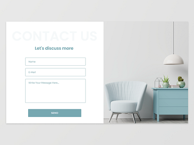 Contact Us || 028 app contact form contact page contact us daily 100 challenge daily ui daily ui 028 dailyuichallenge design flat minimal ui ux web website