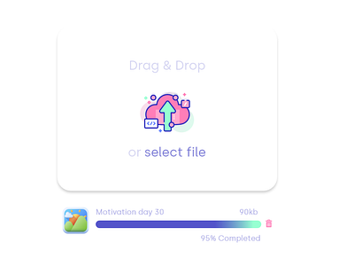 File Upload || 031 app daily 100 challenge daily ui 031 dailyui dailyuichallenge file upload graphic design illustration ui upload ux web