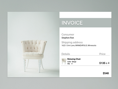 Invoice || 046