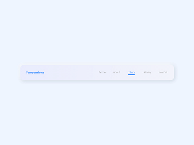 Header Navigation || Daily UI 053