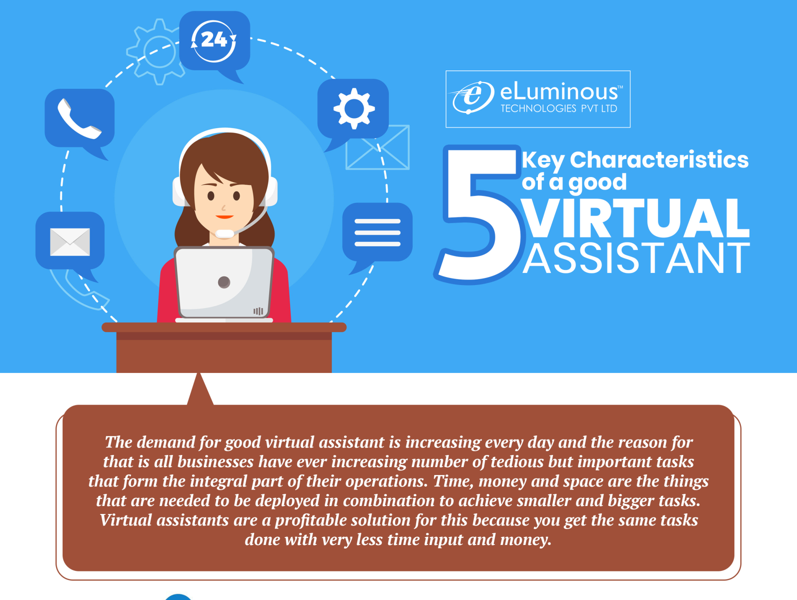 5 Key Characteristics Of A Good Virtual Assistant By Eluminous Va On Dribbble