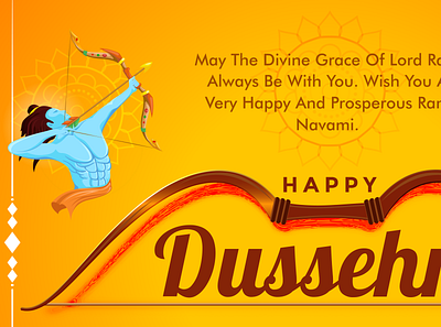 Happy Ram Navami adobe xd dussehra festival photoshop ram navami