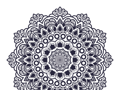 Mandala Design ethnic floral frame lace mandala meditation ornament pattern