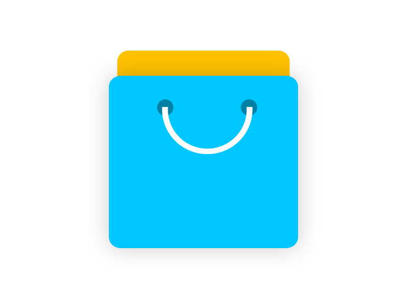 Shopping App icon Design by Samiul on Dribbble