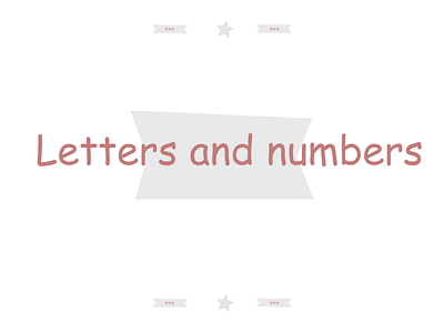 Letters and numbers calendar calendar design design icon letters and numbers typography