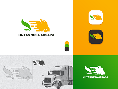PT LINTAS NUSA AKSARA Logo Design