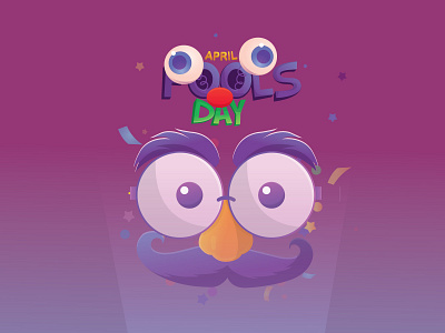April Fool's Day - Illustration 2021 app design april fools day graphic illustration mask text effect