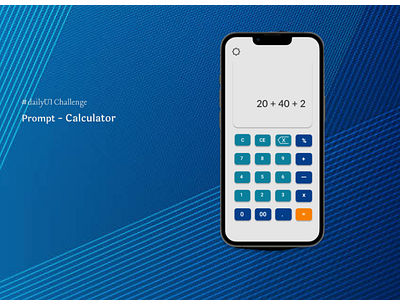 Calculator UI Prototype Design