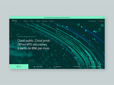 Be-Ys Cloud services agency branding design typography ui ux web website