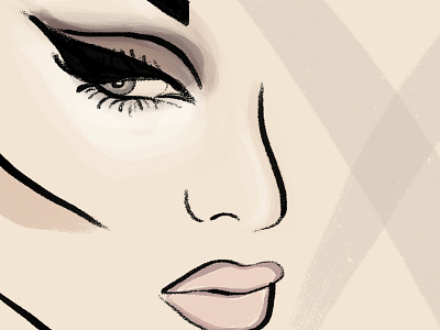 Drag Illustration contouring drag illustration makeup painted