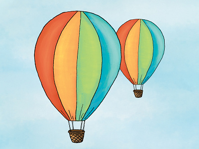 Hot Air Balloons kids