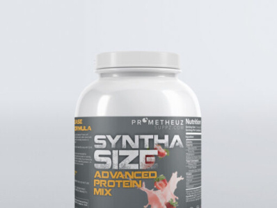 SYNTHA SIZE – Strawberries and Cream shake supplements workout