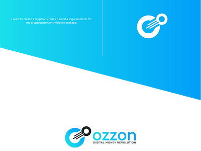 Ozzon app branding design icon logo