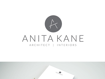 Brand identity for an architect architect branding clean design logo simplistic