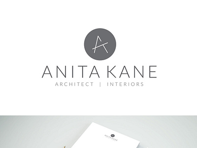 Brand identity for an architect