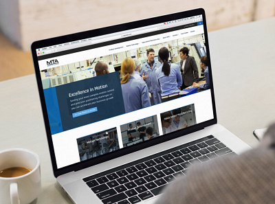 Motion Tech Automation | Website Design automation blue industrial manufacturing product development prototype user experience ux value added manufacturing visual design web design web designer website website design wireframing
