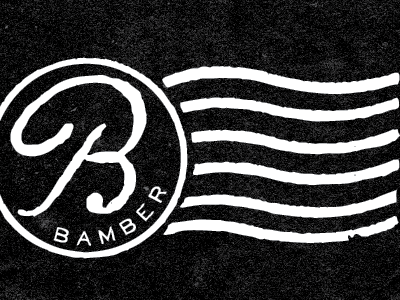 Bamber logo stamp vintage