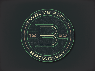 1250 branding circle idlewild logo monogram quimby seal typography