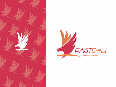 FASTDELI Delivery Services Logo Branding