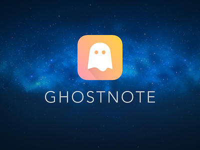 Ghostnote Logo identity logo