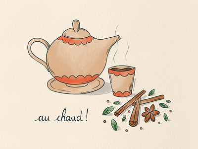 Tea illustration for Yanaza 3