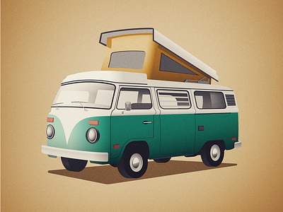 Vintage Camper Van