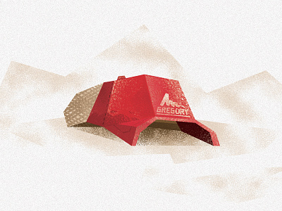 Favourite hiking hat. Day 6. adventure camping digital digital illustration exploration illustration low poly outdoors retro