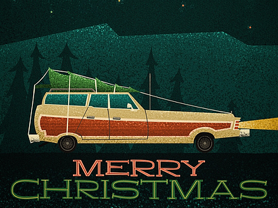 Wishing you all a very Merry Christmas and Happy New Year! abstract canadian artist christmas custom type graphic design holidays retro vintage yeg