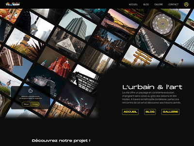 TownyArt - L'urbain et l'art blog ui ux web