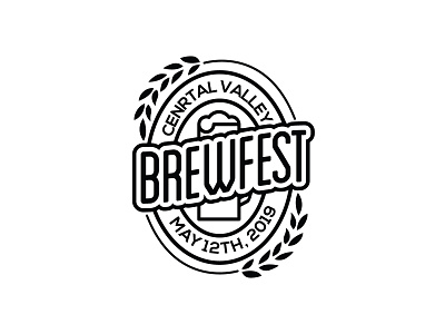 CV Brewfest beer brew brewery brewery logo brewing brewing company festival logo