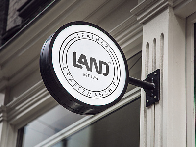 LAND Leather Storefront - Alt Logo