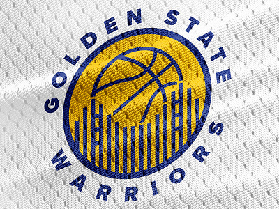 Golden State Warriors Logo (Personal Project) basketball blue golden state gsw nba nba finals san francisco yellow