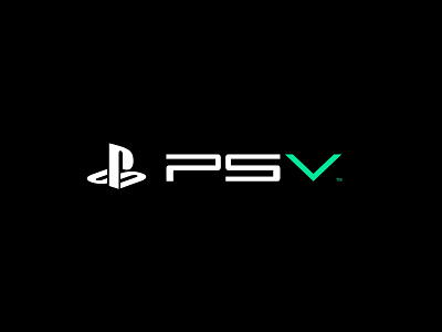 PS5 future green modern neon playstaion ps5