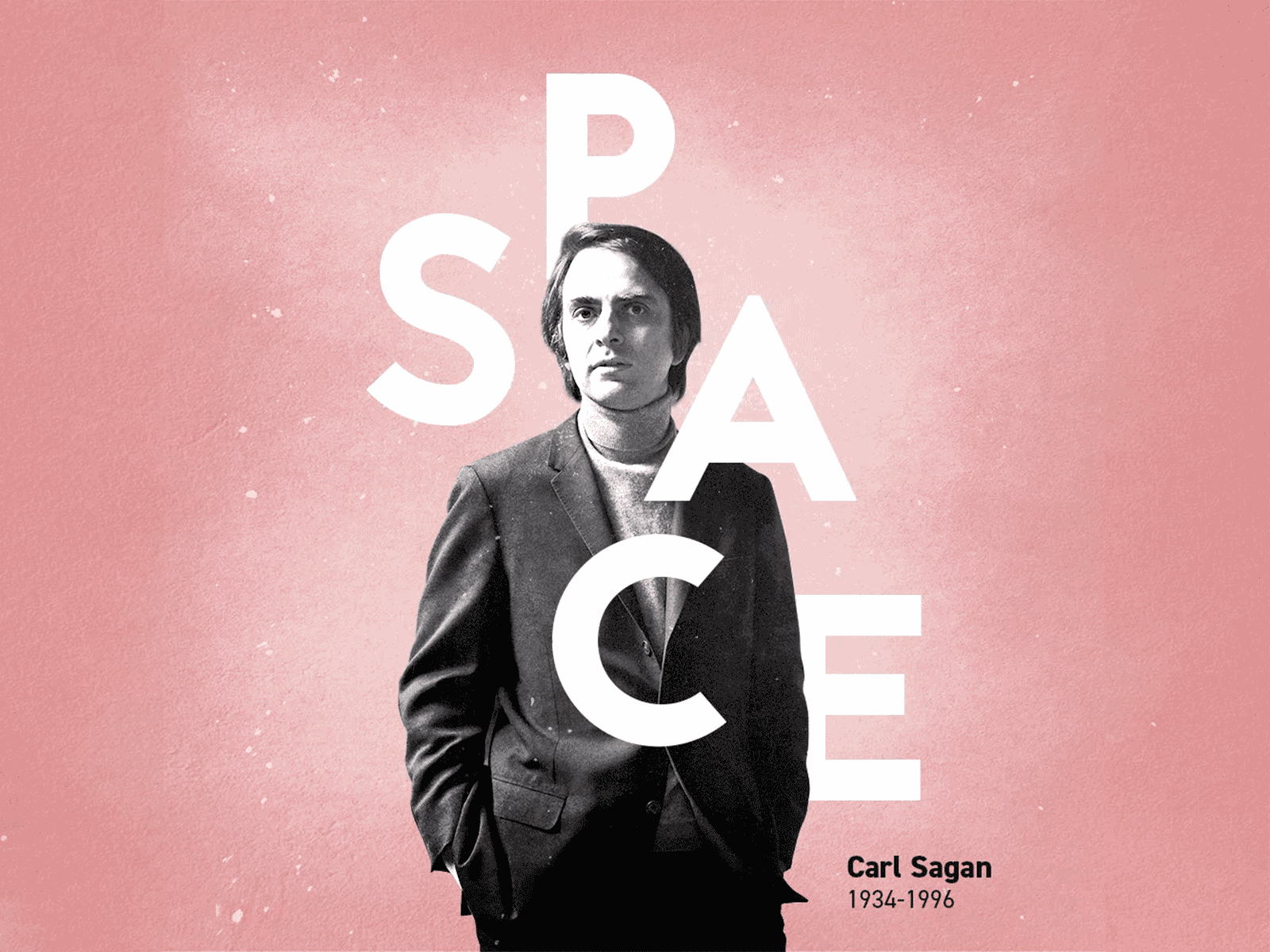 Sagan animation collage design designer flash gif photography sagan space typography