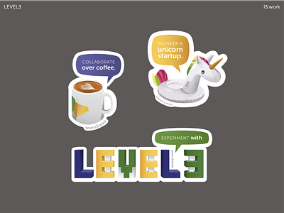 LEVEL3 Stickers