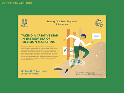 Unilever Foundry Event Poster