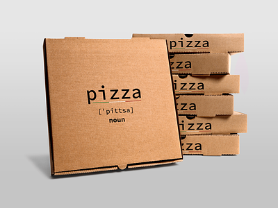 'Pittsa box design branding challenge impec design pizza pizza box weekly warmup