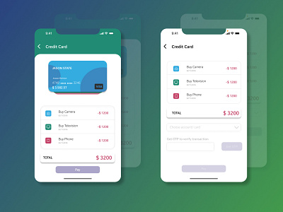 Credit App by Batuhan ÖZAY on Dribbble