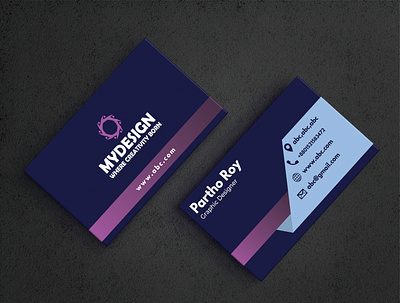 Professional Unique Luxury Business Card Design brand identity branding business card design flat illustration logo minimal typography ui ux