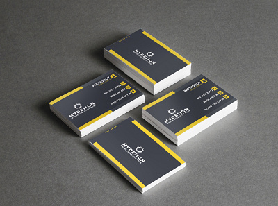 Professional Unique Luxury Business Card Design brand identity branding business card design flat graphic design illustration logo minimal ui ux