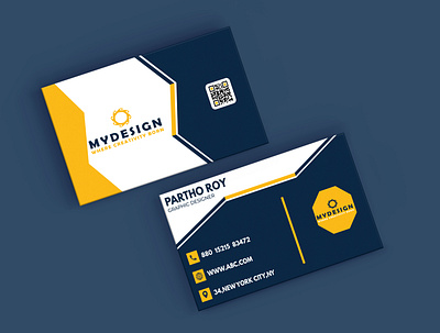 Professional Unique Luxury Business Card Design brand identity branding business card design flat graphic design illustration logo minimal ui ux