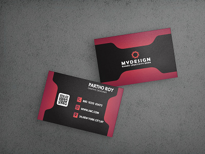 Professional Unique Luxury Business Card Design brand identity branding business card design flat graphic design illustration logo minimal ui ux