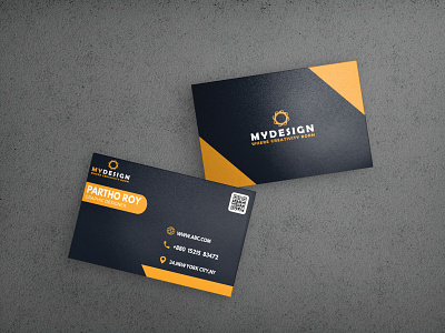 Professional Unique Luxury Business Card Design