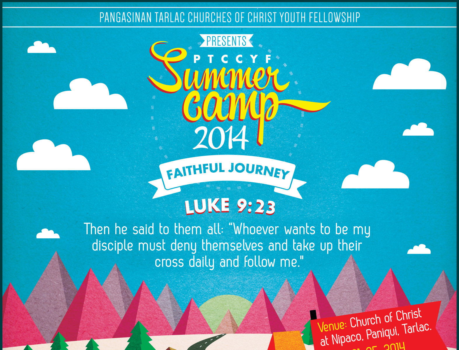 JOURNEY Youth Camp Poster By Christian Rosales On Dribbble