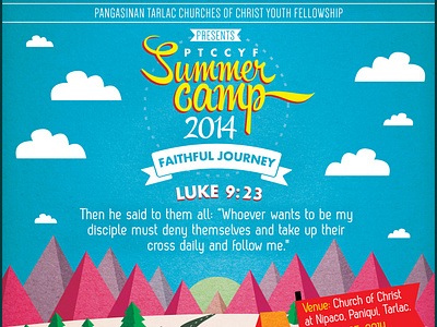 JOURNEY youth camp poster