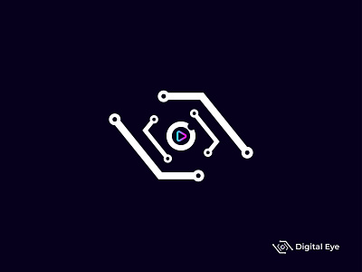 Digital Eye Logo Design
