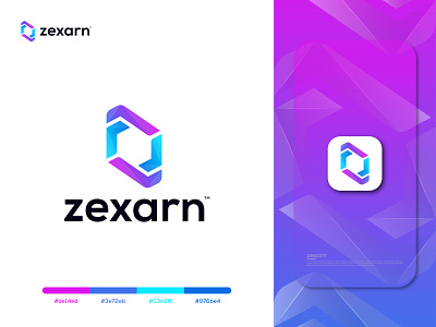 Letter Z Modern Logo Design letter z logotype typography